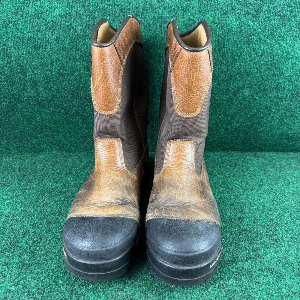 Carhartt Men's Size 13 Ground Force Composite Toe Brown Work Boots CME1355